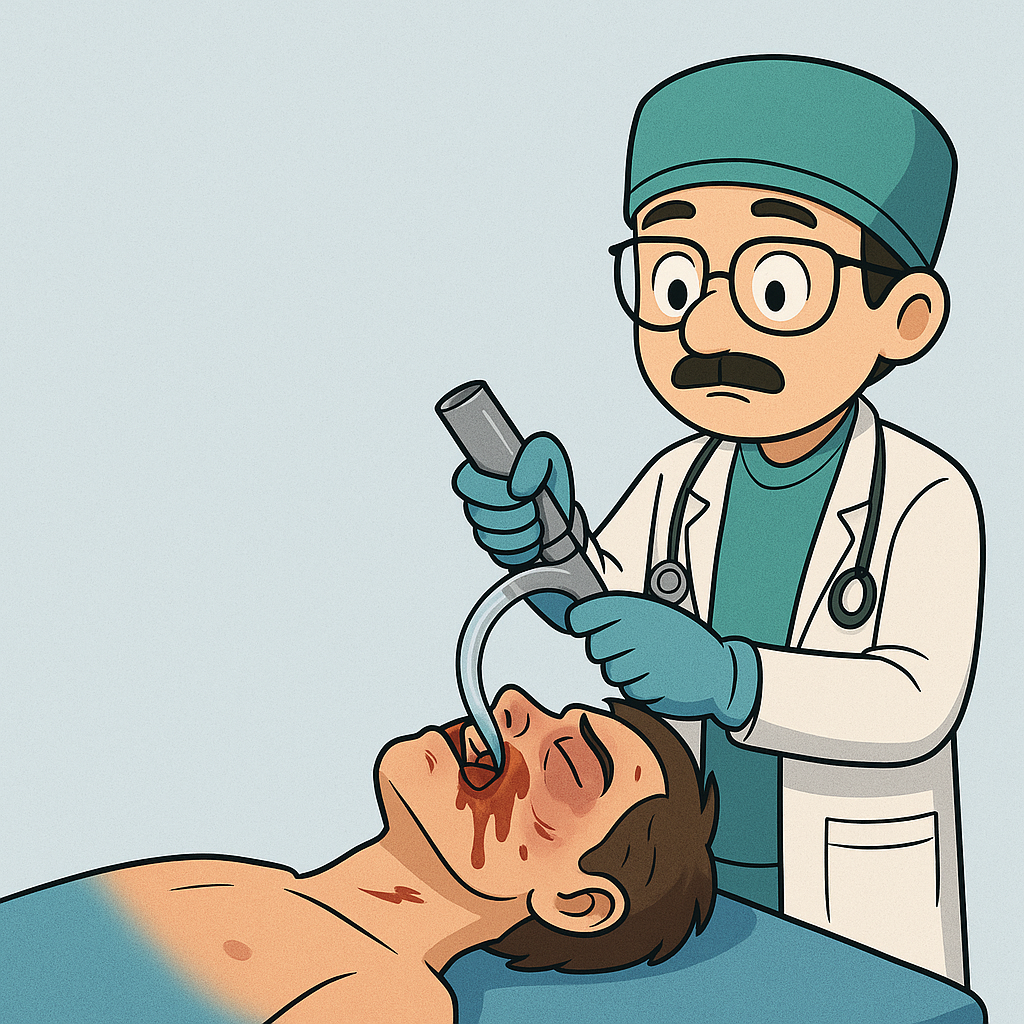 Intubação Orotraqueal em Pacientes com Limitação da Abertura Bucal por Trauma Facial Grave