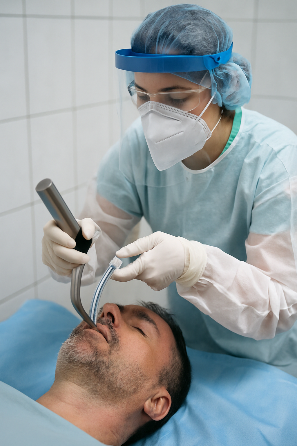 Intubação em Pacientes com Doenças Transmissíveis: Como Proteger o Paciente e a Equipe Médica 🧤🦠